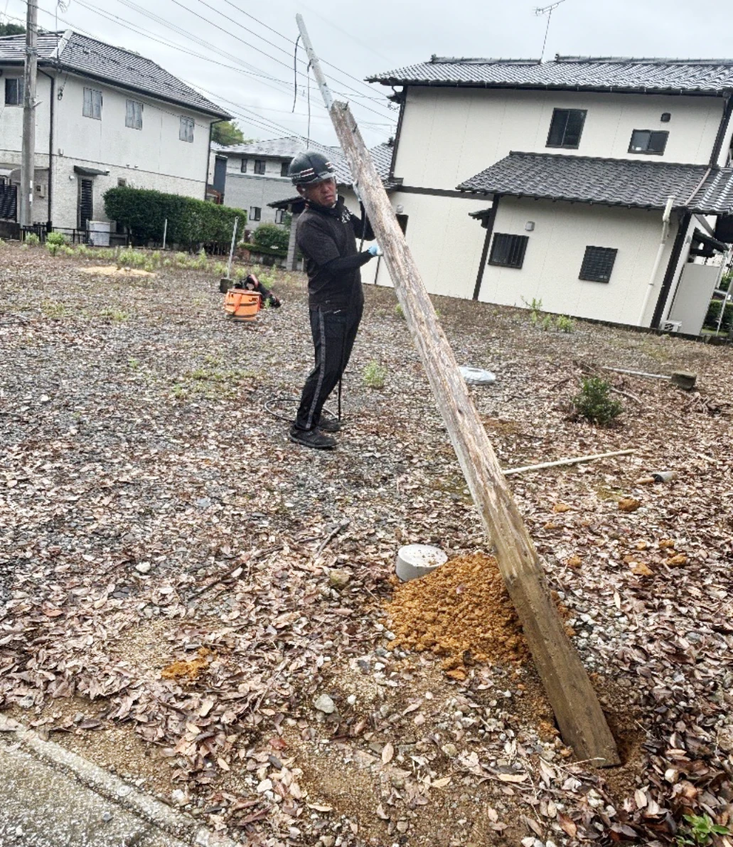 電気工事の作業写真4