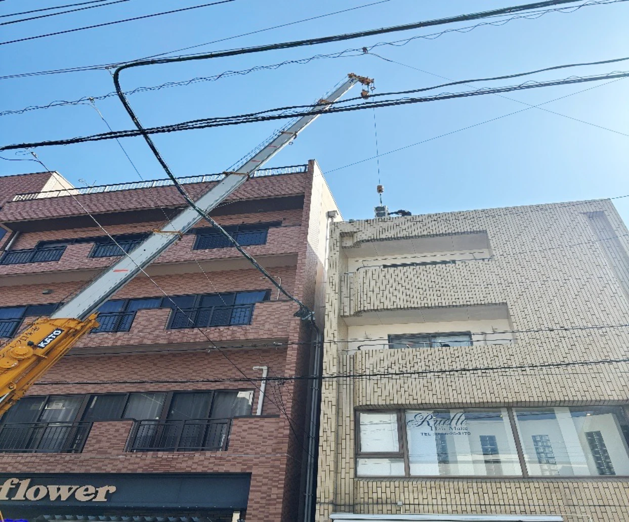 電気工事の作業写真10